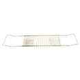 thumbnail image 1 of Plateau de Baignoire Extensible, Design Moderne et Élégant en Acier Inoxydable pour Accessoires de Salle de Bain, 1 of 7