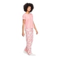 thumbnail image 4 of George Women's Two Piece Pajama Set, 4 of 6