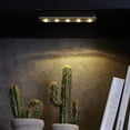 thumbnail image 3 of Globe Electric Silver 7" LED 2-Pack Battery Operated Manual On/Off Switch Task Bar Night Light, 3 of 6