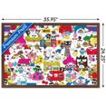 thumbnail image 2 of Hello Kitty and Friends: Hello - Group Wall Poster, 22.375" x 34", 2 of 4