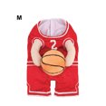 thumbnail image 2 of Thinsony Fun Basketball Clothing For Dogs Must-have For Sports Fans Providing Safe Basketball Clothes Red M, 2 of 6
