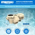 thumbnail image 3 of Swimline Hydrotools Variable Speed Self Priming 9720 GPH Filter Pump for Pools, 3 of 7
