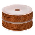 thumbnail image 1 of Unique Bargains 2 Pack Twisted Nylon Twine Thread Beading Cord 3mm 7M/23 Feet Extra Strong Braided Nylon String, Burnt Umber, 1 of 6