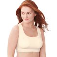 thumbnail image 1 of Bali Womens Comfort Revolution EasyLite Seamless Wirefree Bra, L, Light Beige, 1 of 9