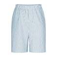 thumbnail image 3 of Shorts Ado Filles Bleu Élastique Cartwheel Robe d'Été Tout-Petit Filles Shorts de Vélo 150, 3 of 6