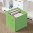 thumbnail image 3 of YOYTOO Lot de 2 Bacs de Rangement en Tissu Pliables, Bacs de Rangement Pliables de 11 Pouces, 3 of 7