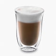 thumbnail image 3 of 2 verres à latte isothermes De’Longhi à double paroi, 3 of 4