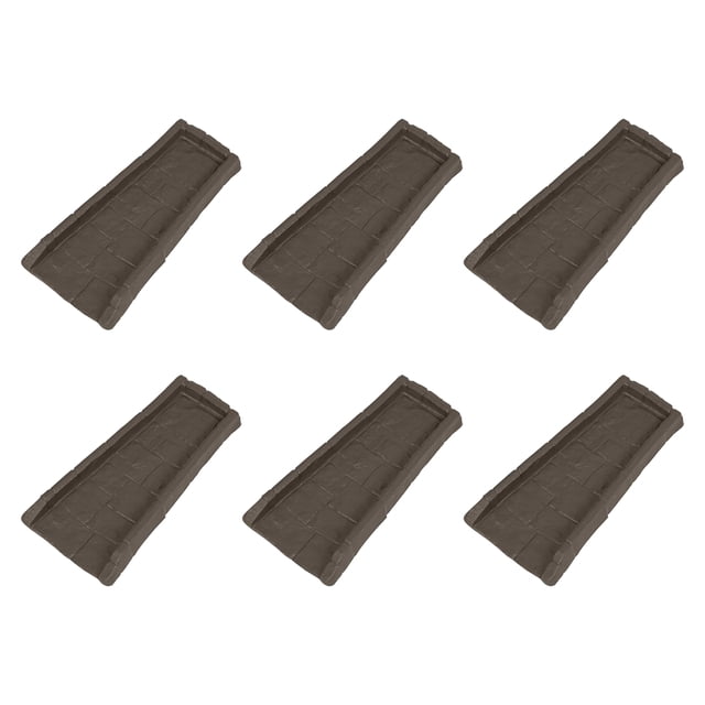 Suncast Extérieur Décoratif Pluie Gutter Bloc d'Éclaboussures pour Descente Pluviale, Java (Lot de 6). un Ensemble de six Blocs d'Éclaboussures en poly-composite de Couleur Java Profonde, Conçus pour Orienter l'Eau de Pluie Loin des Fondations de Maison et Prévenir l'Érosion du Sol. Chaque Bloc d'Éclaboussures Présente une Conception Texturée et Décorative et Mesure 21,5 x 10,75 x 2 Pouces. Convient à Toute Descente Pluviale, Ces Blocs Sont Résistants aux Intempéries,