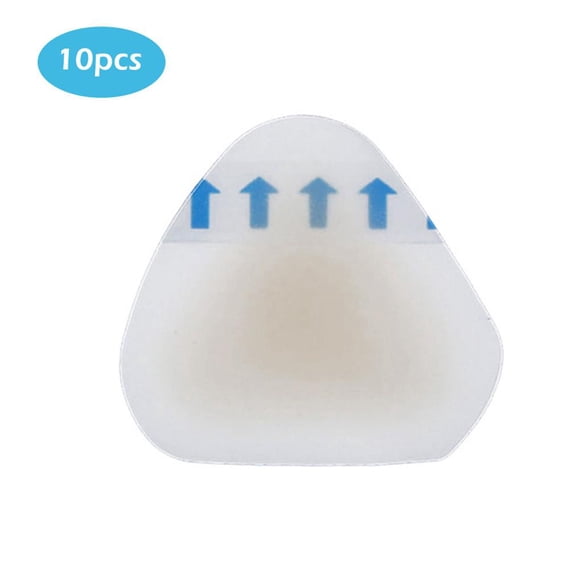 yingyy Heel Blister Bandages Adhesive Hydrocolloid Gel Heel Blister Plaster Cushions Prevents Rubbing Gel Guard Pads No.1