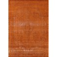 thumbnail image 1 of Ahgly Company Machine Washable Indoor Rectangle Industrial Modern OrangeRed Orange Area Rugs, 6' x 9', 1 of 7