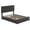 Grey, variant on CazToi Queen Size Upholstered Storage Bed Frame with 4 Drawers Adjustable Headboard