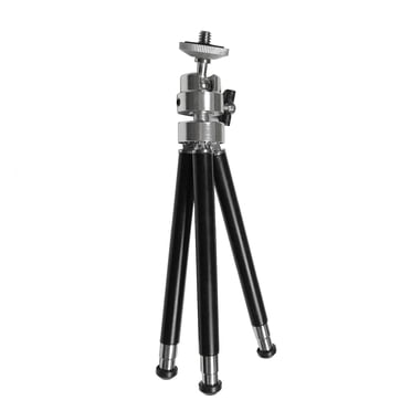 Support de Trépied Flexible pour Mini Projecteur, Support de Mini Projecteur en Alliage d'Aluminium, Trépied de Projecteur Noir