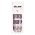 thumbnail image 1 of KISS ImPRESS Press-On - Fake Nails, 30 Count, Short, 1 of 6