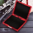 thumbnail image 3 of Wooden Reed Case for 6pcs Oboe Reeds, Moisture Proof Silk Cloth Cover, Durable & Exquisite, Compact & Lightweight with Slot Design Breathable Holes, Ideal Oboe Reed Storage Holder, 3 of 7