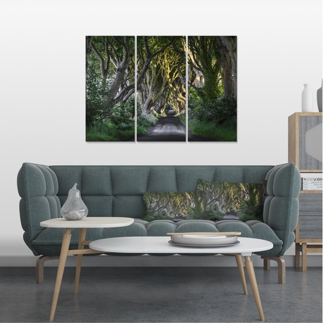 The Dark Hedges Ireland Landscape - Photography Canvas Art Print