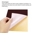 thumbnail image 4 of Unique Bargains Self-Adhesive Velvet Patches Repair Patches Brown 2 Pack, 4 of 5