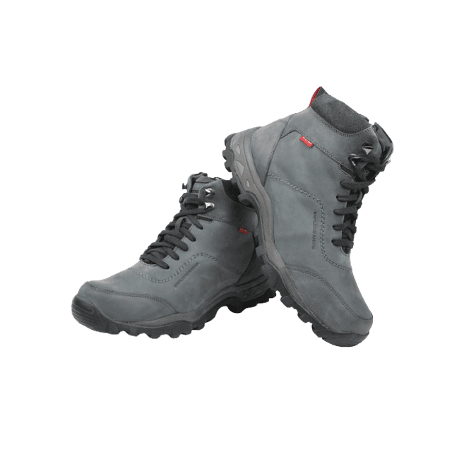 Original Woodland Men's Leather Boots (#3111118_Castor Grey)