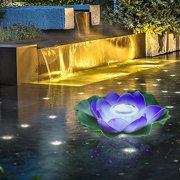 Dvkptbk solar lights Solar LED Lights River Lights OutdoorRafting Scenic Decoration Ornamental Lights Decorative Lights Monasteries