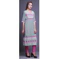 thumbnail image 3 of Bimba Printed Straight Tunic Dresses For Women Printed Indian Clothing, 3 of 5