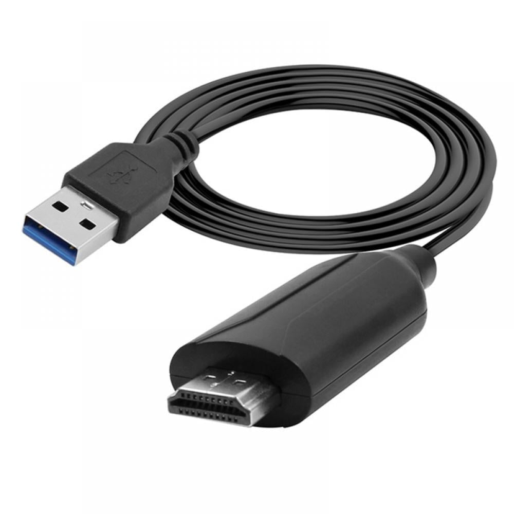 CHUANK PLGEBR 2.6‘ USB to HDMI Cable Black