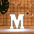 thumbnail image 1 of RKSTN Night Light Creative LED Letter Lights Night Light Plastic English Letters Light Lamp Decor Led Lights, 1 of 5