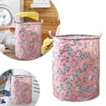 thumbnail image 1 of Patterned Linen Laundry Hamper Without Lid Large Open Top for Bedroom or Bathroom - Durable Breathable -Linen Fabric Laundry with Stylish Easter Pattern and Easy Carrying Design, 1 of 5