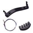 thumbnail image 1 of Violin Shoulder Rest Mute Strings Set Violin Part Replacement Kit for 3/4 4/4 Violins, 1 of 7