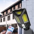 thumbnail image 4 of Feltree Solar Motion Sensor Security Lights with 10m Detection Range, Remote Control & 3 Intelligent Modes, IP65 Waterproof for Garden Yard Wall Fence, 4 of 8