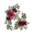 thumbnail image 1 of Abbracc 2 Pieces Artificial Wreath Artificial Floral Swag Simulation Garland Flower Swag E, 1 of 9