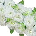 thumbnail image 3 of pitrice Arch Rose Flower Panel Table Runner Bouquet for Wedding White, 3 of 7