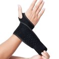 thumbnail image 1 of Wrist Support Wrist Stabilizer Adjustable Wrist Bandages Protector Left and Right Hand Wrist Wraps for Fitness Office Pain Black 1 pc, 1 of 7