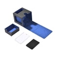 thumbnail image 1 of Tachiuwa Card Deck Box Card Carrying Organiser Case Trading Cards Case for 100+ Cards Blue Black, 1 of 8