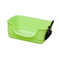 thumbnail image 4 of GROWTH TANK Cat Litter Box Anti Splashing Portable U Shape Lowered Front for Indoor Cats Green, 4 of 9