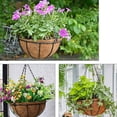 thumbnail image 4 of FAROOT Pot de Fleurs en Fibre de Coco Doublure de Panier de Remplacement pour Plante Succulente, 4 of 9