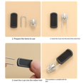 thumbnail image 5 of LPSSTORE Zipper Pull Replacement 2025 New Universal Zipper Pull Replacement Kit Removable Zipper Pulls Tab Zipper Kit for Jackets Luggage Purses Boots Pants, 5 of 5