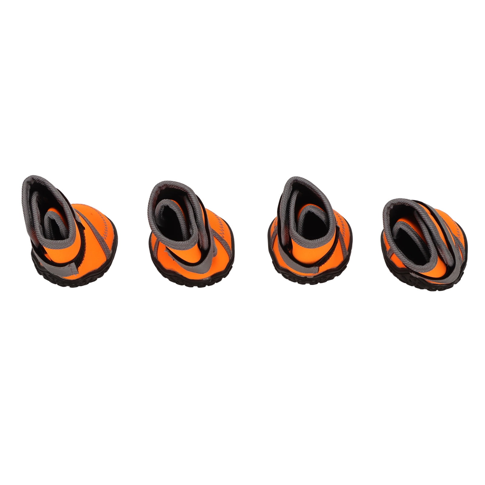 Dog Boots, Dog Booties with Reflective Straps 4Pcs Hot Pavement Winter Puppy Dog Boots Dog Shoes For Hot Pavement For Small Medium Large Dogs Snow Hiking