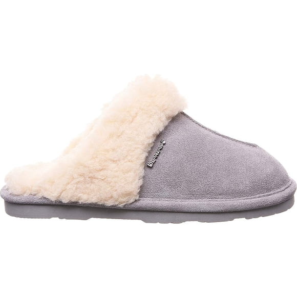 BEARPAW Womens Loketta Slipper - Gray Fog - 6
