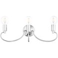 thumbnail image 4 of Livex Lighting 16583-05 Coiffeuse de Bain à 3 Lumières en Chrome Poli, 4 of 4