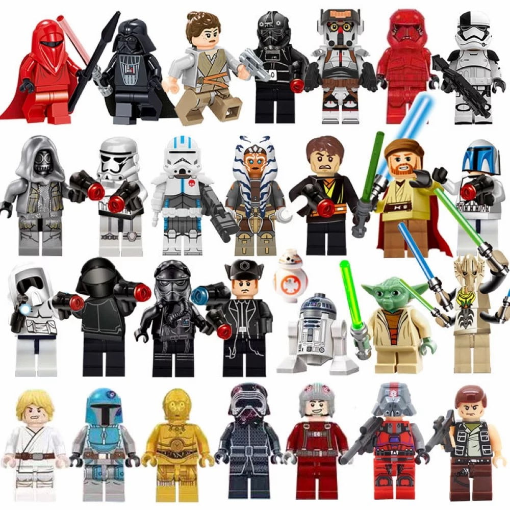 29-Piece Space Adventure Building Block Set with Hero and Villain Minifigures, Perfect Creative Gift for Kids and Collectors