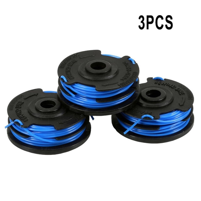 Lefu For Homelite AC41RL3B autofeed dual .065\" string trimmer spool line 1/3 Pack