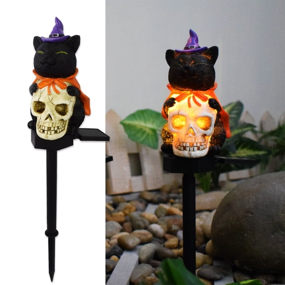Halloween Piquets de Lumière Solaires Lumières Solaires d'Halloween Décorations d'Halloween Lumières de Piquet Solaires Citrouille Lumières d'Halloween Solaires Extérieures Lumières Solaires Citrouille Extérieures Décorations d'Halloween Lumières