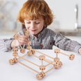 thumbnail image 4 of 60 Pcs Jouets de Construction de Fort Constructeur Âge 4-8, 4 of 7