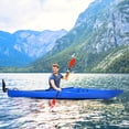 thumbnail image 2 of Costway Single Sit-in Kayak Single Fishing Kayak Boat W/ Paddle & Detachable Rudder, 2 of 9