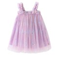 thumbnail image 1 of Yuyuzo Tenues d'Été pour Fillettes Robe Princesse Sans Manches Robes de Danse Fête Saint-Valentin, 1 of 4