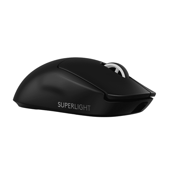 Logitech G PRO X SUPERLIGHT 2 LIGHTSPEED Wireless Gaming Mouse, Lightweight, LIGHTFORCE Hybrid Switches (Black)