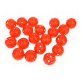 thumbnail image 2 of jinwen 20 Pcs Balles de Golf Creuses Perforées Entraînement Pratique Balle de Tennis - Orange, 2 of 8