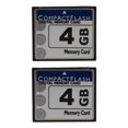 thumbnail image 1 of 2X Professional 4GB Compact Flash Memory Card(White&Blue),2 x Flash Card,White & Blue, 1 of 8