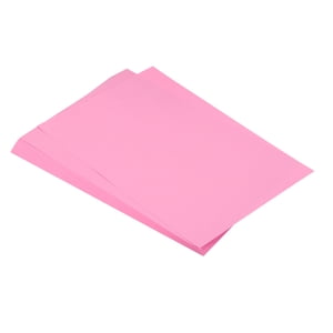 Unique Bargains 75 Sheets A4 Colored Print Copy Paper 8.5' x 11' Origami Paper Printer Paper 80gsm for Printing, Pink