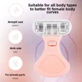 thumbnail image 4 of 6-Layer Blade Manual Razor for Women - Smooth Shaving for Underarms, Legs & Intimate Areas with Portable Shell-Shaped Storage Case - Domestic Brand, Travel-Friendly, Patent-Free Design (Blue), 4 of 4