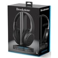 thumbnail image 2 of Brookstone BKH500 Rechargeable Wireless RF Stereo TV Headphones, 2 of 6